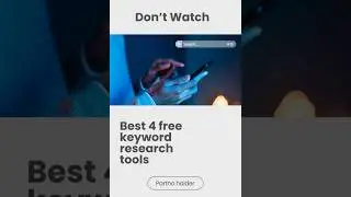 Best 4 keyword research tools | keyword research 2026 #seo #digitalmarketingbangla #keywordresearch