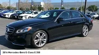2016 Mercedes-Benz E-Class E 350 FOR SALE in Corona, CA HP8850