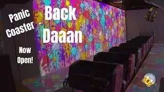 NEW COASTER OPEN! Panic Coaster - Back Daaan at Tokyo Dome City