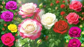 புதியதாக வந்துள்ள ரோஜா செடிகள் 80 ரூபாய் முதல்#online #double colour Rose collections#best nursery