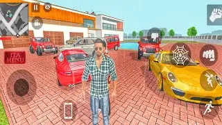 Indian GTA Theft Auto Android | Steal Jeeps & Supercars from Mansion! Full Gameplay