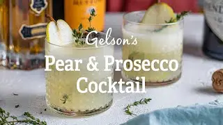Pear & Prosecco Cocktail