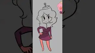 Drawing every Adventure Time Princess pt34 Cotton Candy Princess.#AdventureTimet
