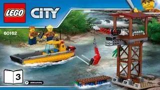 LEGO City Jungle Explorers 2017 JUNGLE AIR DROP HELICOPTER 60162 #3