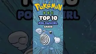 Top 10 Most Expensive POLIWHIRL Cards (RAW PRICES - Summer 2024) #shorts  #poliwhirl  #pokemon  #tcg