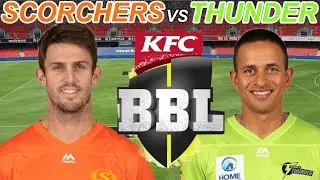 PERTH SCORCHERS vs SYDNEY THUNDER Live Commentary (KFC Big Bash League 2021)
