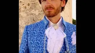 Baroque style brocade embroidered frock coat groom suit 2862 ONGala