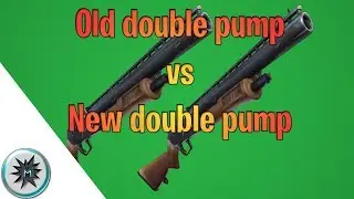 Old double pump vs New double pump - fortnite