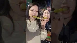 Tanghulu at Baguio Night Market 💖 | Sweet & Crispy Street Food Adventure!