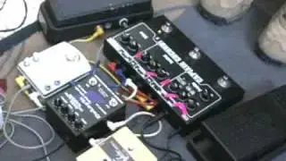 captain coconut 2+wah+zoom pd-01+delayla+mr. springgy