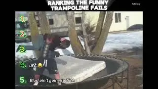 Ranking the funniest trampoline fails