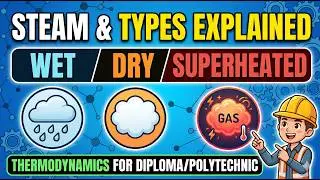 Steam and Types of Steam | Thermodynamics for Diploma Engineering