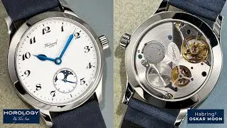 Habring&sup2; Oskar Moon w/ White Lacquer Dial (Pre-Owned) | Horology By The Sea