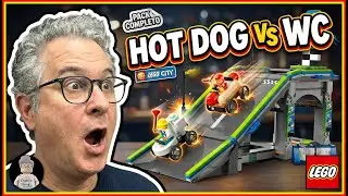 &iexcl;Hot Dog vs WC! La rampa M&Aacute;S LOCA de LEGO City (60460) + packs agotados