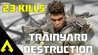 23 KILLS! WE DESTROYED EVERYONE IN TRAINYARD | APEX MOBILE ALWAYS BE CLOSING GAMEPLAY | AGENTHP