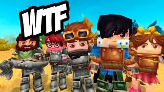 probamos HYTALE con MUCHOS STREAMERS 💀