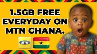 🔥 GET 1.5GB FREE MTN DATA DAILY (Ghana 2025) - Android Internet Trick