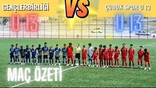 GENÇLERBİRLİĞİ FUTBOL AKADEMİ U 13 - ÇUBUK SPOR U13 TFF U13 LİGİ 5NCİ GRUP MAÇI TRİBÜN ÇEKİM ÖZET