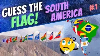Guess The Flag Quiz | South America Edition | Flags Of South America #1