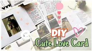 DIY Cute Love Card | Romantic Gift Idea | Her Creative Bloom