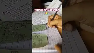 let's make notes with me❤️ notes making❣️how to make notes🧋#aesthetic #notes #commerce#studytips