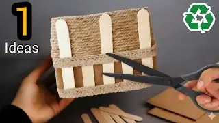 Super Beautiful but Low-Cost!  Best DIY Space-Saving Craft Ideas from Waste♻️2026 ژانویهٔ ۲۰۲۶
