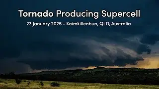 Amazing Rotating Australian Supercell Timelapse - Gerkies