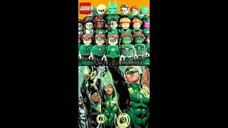 All Lego Green Lantern Corps | Green Lantern DC | DC Universe #Shorts