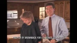 Sam Brownback TV Ad #16 1996 Kansas US Senate General Election 