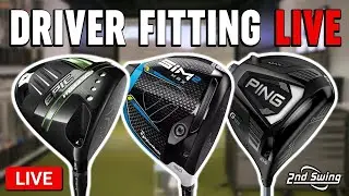 2nd Swing LIVE Tour Van Driver Fitting | 2021 Golf Drivers Fitting