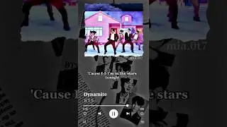BTS - Dynamite song | part 2#dynamitesonglyrics#bts#kpoplyrics #trendingvideo