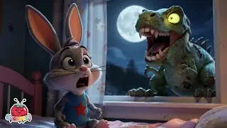 Dinosaur at my window | Fun Dinosaur Song for kids | Bugberry Cartoons