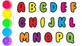A to Z Alphabet, Kids Rhymes, ABC Writing Practice, Tracing Dotted Lines for Toddlers,ABC Song, ABCD