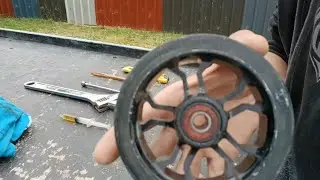 How to clean scooter/skate board bearings !