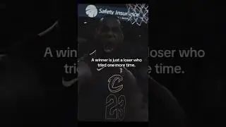 A Winner Is Just a Loser Who Tried One More Time 💥 | Motivation