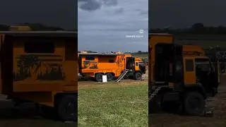 Переживите Апокалипсис в этом армейском мини-кемпере размером 6x6.