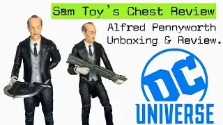 DC COMICS MULTIVERSE MATTEL 2019 ALFRED PENNYWORTH REVIEW.