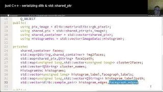 Just C++ - serializing dlib & std::shared_ptr