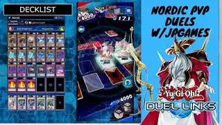 F2P NORDIC GODS YUGIOH! DUEL LINKS PVP DUELS W/JPGAMES