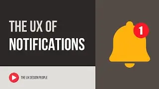 The UX of Notifications (Part 1) | Components, Attention Levels, Types of Notifications | UX Design