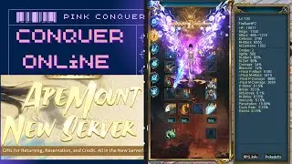 Conquer Online - ApeMount Server / +12 Backsword and Queen Rank WHAT HAVE I DONE!