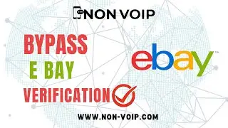 Create a (eBay) account with a real USA phone number from Non-Voip