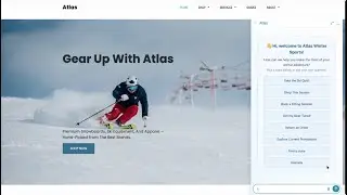 AI Search and Chatbot for eCommerce Websites 1 min | Website AI Agent & Digital Assistant Demo