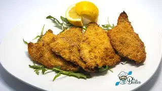 Cotoletta di orata al forno - croccante - leggere e buona