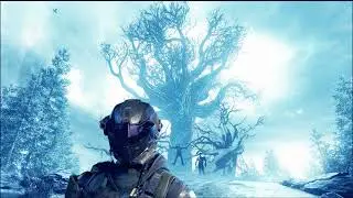 Imagine Yourself in a Frozen Forest