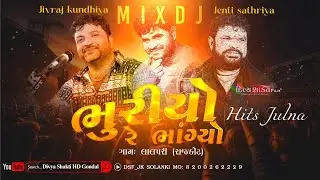 ભૂરીયો રે ભાંગ્યો | mix dj julna | jivraj kundhiya & jenti sathriya | @DivyashaktihdgondalJk777