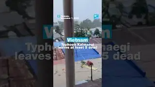 Vietnam: Typhoon Kalmaegi leaves at least 5 dead &bull; FRANCE 24 English