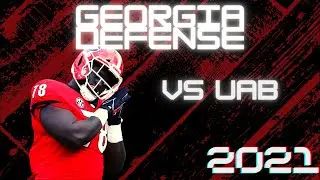 Georgia Defense vs UAB 2021 (Condensed)