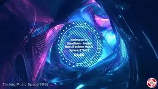 Animato vs Gaudium - Heart Beat  Music Visualizer: Glowing Tunnel [Techno Music Space](TMS)