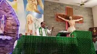 8.10.2023.Fr Khan palus Omi preaching in Panjabi lala Musa Gujrat #viral #foryou #masihi #allworld